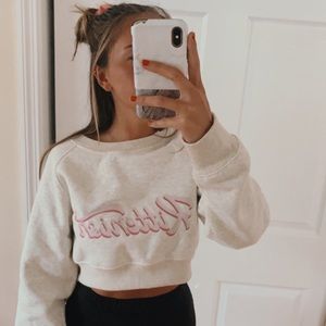 Cropped sweatshirt